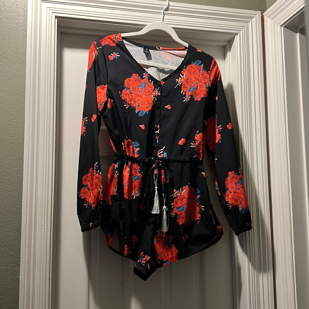 Flower rompers